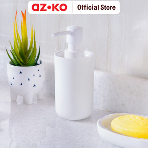 [EZO.0804236] AZKO Stora 200 Ml Dispenser Sabun Cair - Putih