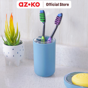 [EZO.0804238] AZKO Stora Tempat Sikat Gigi - Biru