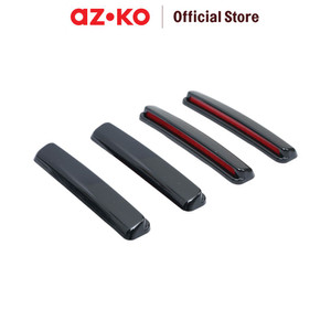 [EZO.0804249] AZKO Carex Set 4 Pcs Pelindung Pintu Mobil Blacksuit - Hitan