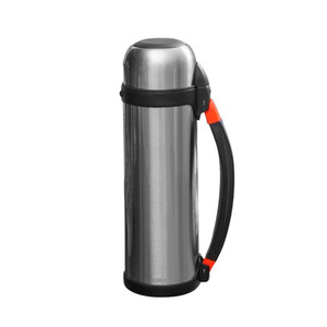 [EZO.0804253] AZKO Kris Termos Vacuum Flask Odf Tempat Minum Vacuum Flask Wadah Air Minum Panas Perlengkapan Minum Water Bottle - Silver