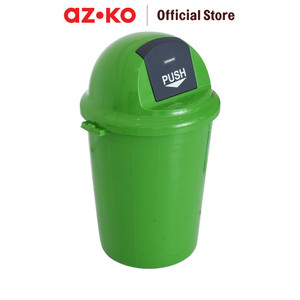 [EZO.0804257] AZKO Krisbow 80 Ltr Tempat Sampah Outdoor - Hijau