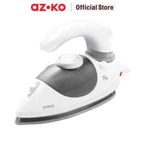 [EZO.0804260] AZKO Kris Setrika Uap Portabel 1100 Watt - Putih/Abu-Abu