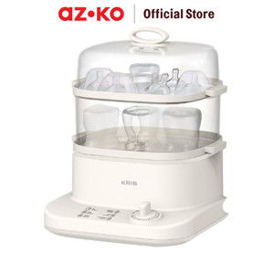 [EZO.0804262] AZKO Kris 6 Ltr Pengukus Makanan 800 Watt - Putih