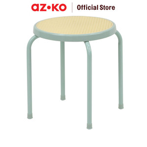 [EZO.0804263] AZKO Soleil Hinata Bangku Metal - Hijau Mint