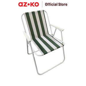 [EZO.0804271] AZKO Soleil Kursi Teras Stripe Spring - Hijau