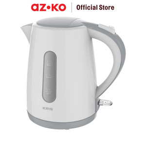 [EZO.0804274] AZKO Kris 1 Ltr Teko Listrik Plastik 800 Watt - Putih