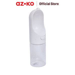 [EZO.0804300] AZKO Paws N Tail 300 Ml Botol Minum Hewan Travel Pg 1 - Putih