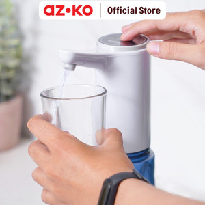 [EZO.0804339] AZKO Krischef Pompa Air Galon Rechargeable - Putih