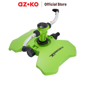 [EZO.0804345] AZKO Yardsmith Penyiram Kebun Whirling Sprinkler Plastik Base - Hijau