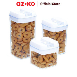 [EZO.0804359] AZKO Kris Set 6 Pcs Stoples Kedap Udara - Putih