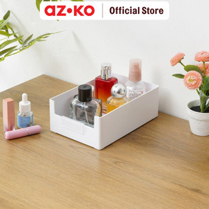 [EZO.0804361] AZKO Stora 21X14X7.5 Cm Kotak Penyimpanan Serbaguna Short - Putih
