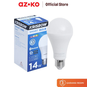 [EZO.0804395] AZKO Krisbow Bohlam Led Smart Bluetooth 14 Watt Rgbcw