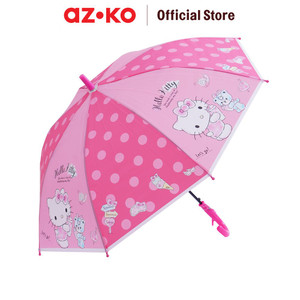 [EZO.0804416] AZKO Hello Kitty 85 Cm Payung Stick Auto Open