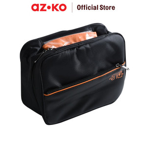 [EZO.0804422] AZKO Passport Tas Organizer Peralatan Elektronik - Hitam