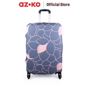 [EZO.0804424] AZKO Passport Ukuran S Sarung Koper Petal Dengan Lock - Rose Gold