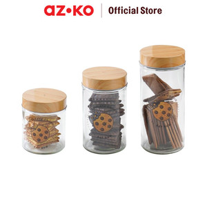 [EZO.0804475] AZKO Kris Set 3 Pcs Stoples Kaca Chocolate Chip