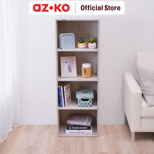 [EZO.0804482] AZKO Stora Rak Penyimpanan 4 Tingkat - Putih