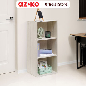 [EZO.0804484] AZKO Stora Rak Penyimpanan 3 Tingkat - Putih