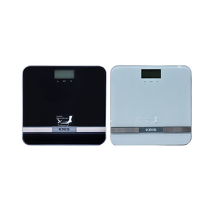 [EZO.0804500] AZKO Kris Timbangan Badan Digital Body Fat Hydration Rechargeable - Hitam