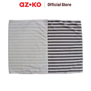 [EZO.0804510] AZKO Forhom 50x100 Cm Handuk Travel Microfiber - Abu-Abu