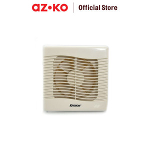 [EZO.0804542] AZKO Krisbow 8 Inci Exhaust Fan Dinding Dengan Pull Control - Putih