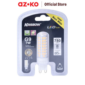 [EZO.0804562] AZKO Krisbow Bohlam Led 7 Watt Warm White G9 - Kuning