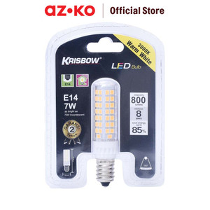 [EZO.0804569] AZKO Krisbow Corn Bohlam Led 7 Watt Warm White E14 - Kuning