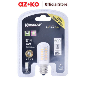 [EZO.0804570] AZKO Krisbow Corn Bohlam Led 4 Watt Warm White E14 - Kuning