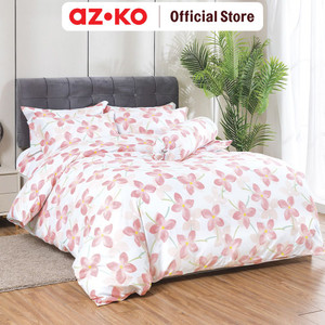 [EZO.0804603] AZKO Sleeplite 160X200 cm Set 5Pcs Seprai Queen Polyester Violet - Pink