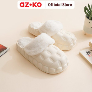 [EZO.0804606] AZKO Ataru Ukuran 40/41 Sandal Rumah Igloo - Putih