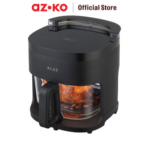 [EZO.0804611] AZKO Klaz 4.2 ltr Air Fryer - Hitam Alat Masak Goreng Pembuat Makanan Penggoreng Tanpa Minyak Elektronik Dapur
