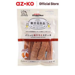 [EZO.0804631] AZKO Doggyman 96 Gr Camilan Anjing Chicken Steak