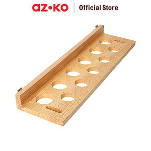 [EZO.0804637] AZKO Pendopo Holder Peralatan Dapur Kayu