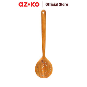 [EZO.0804638] AZKO Kwas Sendok Saring Teakwood Kw1-St 006