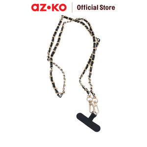 [EZO.0804658] AZKO Ataru Lanyard Chain - Hitam