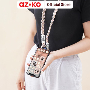 [EZO.0804659] AZKO Ataru Lanyard Braided Pattern - Krem Beige