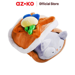[EZO.0804683] AZKO Ataru 15 Cm Bantal Dekorasi Sushi Roll Owl