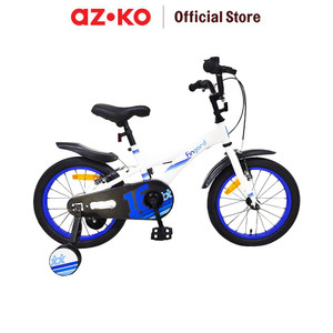 [EZO.0804699] AZKO Fingard Jiffy Boy Sepeda Anak 16 Inci - Putih/Biru