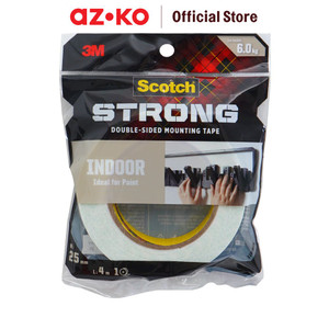 [EZO.0804710] AZKO Scotch 3m Mounting Tape Interior Strong 25 Mm X 4 Mtr