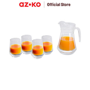 [EZO.0804735] AZKO Kris Set 5 Pcs Pitcher & Gelas