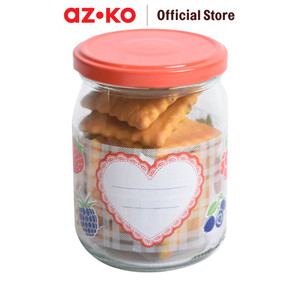 [EZO.0804736] AZKO Cerve 500 Ml Sottovetro Stoples Kaca Confettura