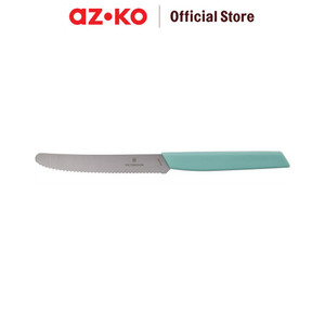 [EZO.0804748] AZKO Victorinox 11 cm Swiss Modern Pisau Paring Gerigi - Hijau Mint