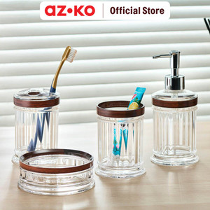[EZO.0804756] AZKO Stora 11x11.5x4 Cm Tempat Sabun Batang