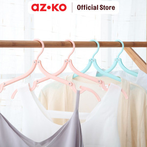 [EZO.0804765] AZKO Stora Set 2 Pcs Hanger Lipat
