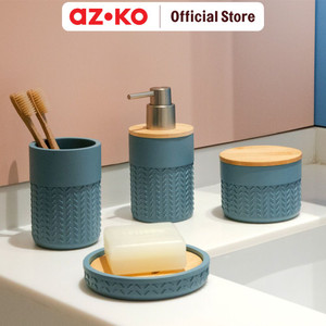 [EZO.0804778] AZKO Stora Diamond Stoples Kapas Polyresin - Biru