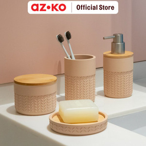 [EZO.0804782] AZKO Stora Diamond Stoples Kapas Polyresin - Pink
