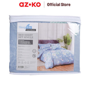 [EZO.0804824] AZKO Sleeplite 120X200 cm Set 3 Pcs Seprai Single Poly Buttercup - Biru