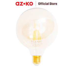 [EZO.0804835] AZKO Eglare Bohlam Led Filamen Globe 5 Watt Warm White E27 - Kuning