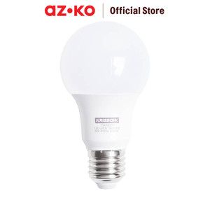 [EZO.0804842] AZKO Krisbow Lumi Bohlam Led 9 Wattt Cool Daylight - Putih