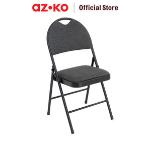 [EZO.0804862] AZKO Soleil Eliana Kursi Lipat - Abu-Abu Dark